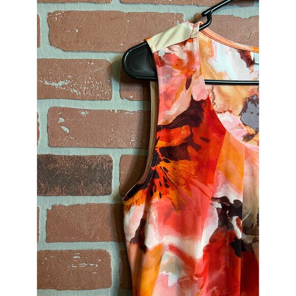 Dressbarn | Sleeveless Floral Blouse - Picture 2 of 6